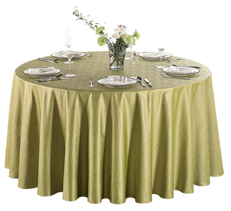 棉锦秋叶MJQ005草绿色