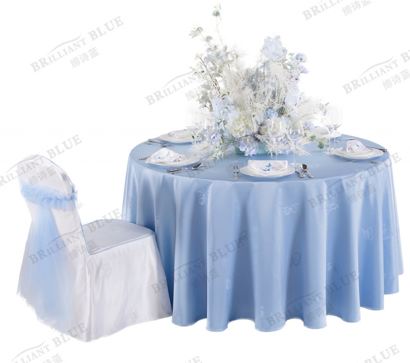 彩蝶宴CDY004水蓝色2