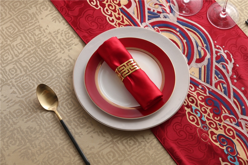 丝柔棉锦SRM011大红色2