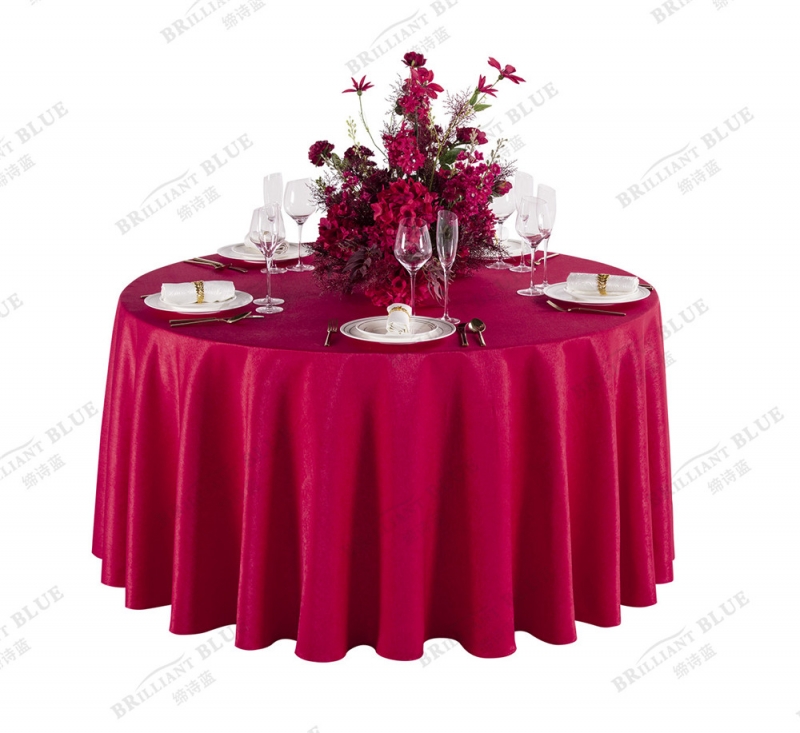 丝绒锦SRJ010正红色1