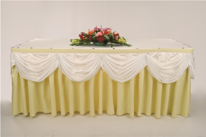 长方自助餐台裙
