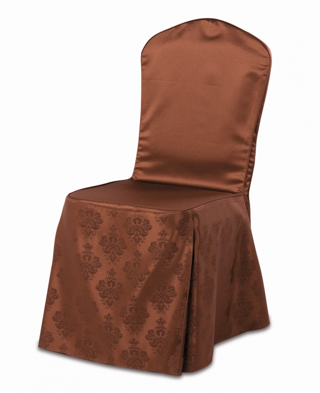 中式咖啡色椅套