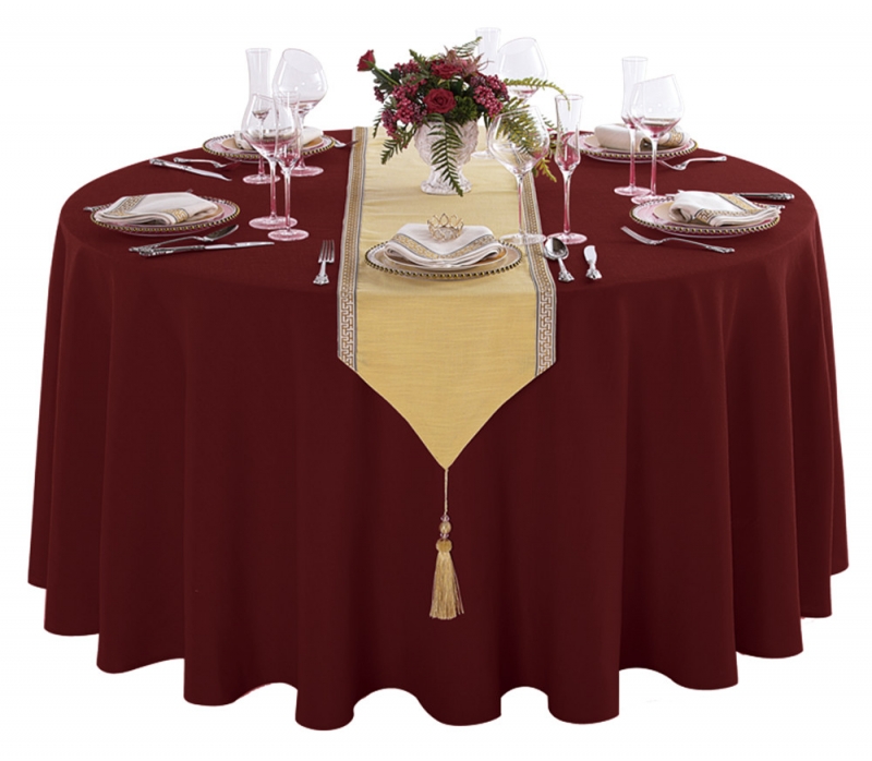 亚麻YM012紫红色